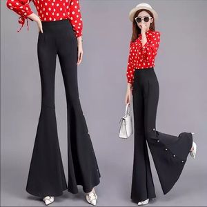 Black bell bottoms